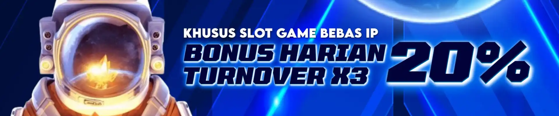 BONUS DEPOSIT HARIAN 20% KHUSUS SLOT