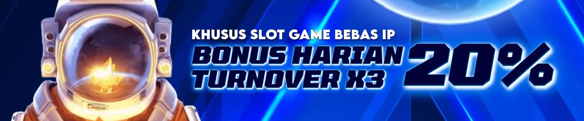 BONUS DEPOSIT HARIAN 20% KHUSUS SLOT
